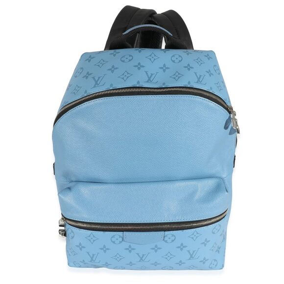 Louis Vuitton Blue Taigarama Discovery Backpack - Picture 1 of 6